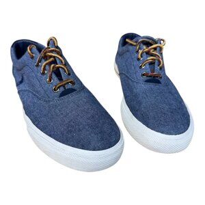 Polo Ralph Lauren Vaughn Boat Shoes in Dark Blue | 10.5D